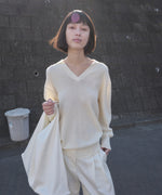 ソフトカラーニット