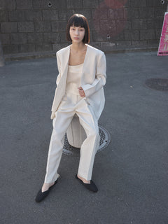 ウールシルクパンツ