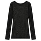 シースルーロングスリーブTシャツ