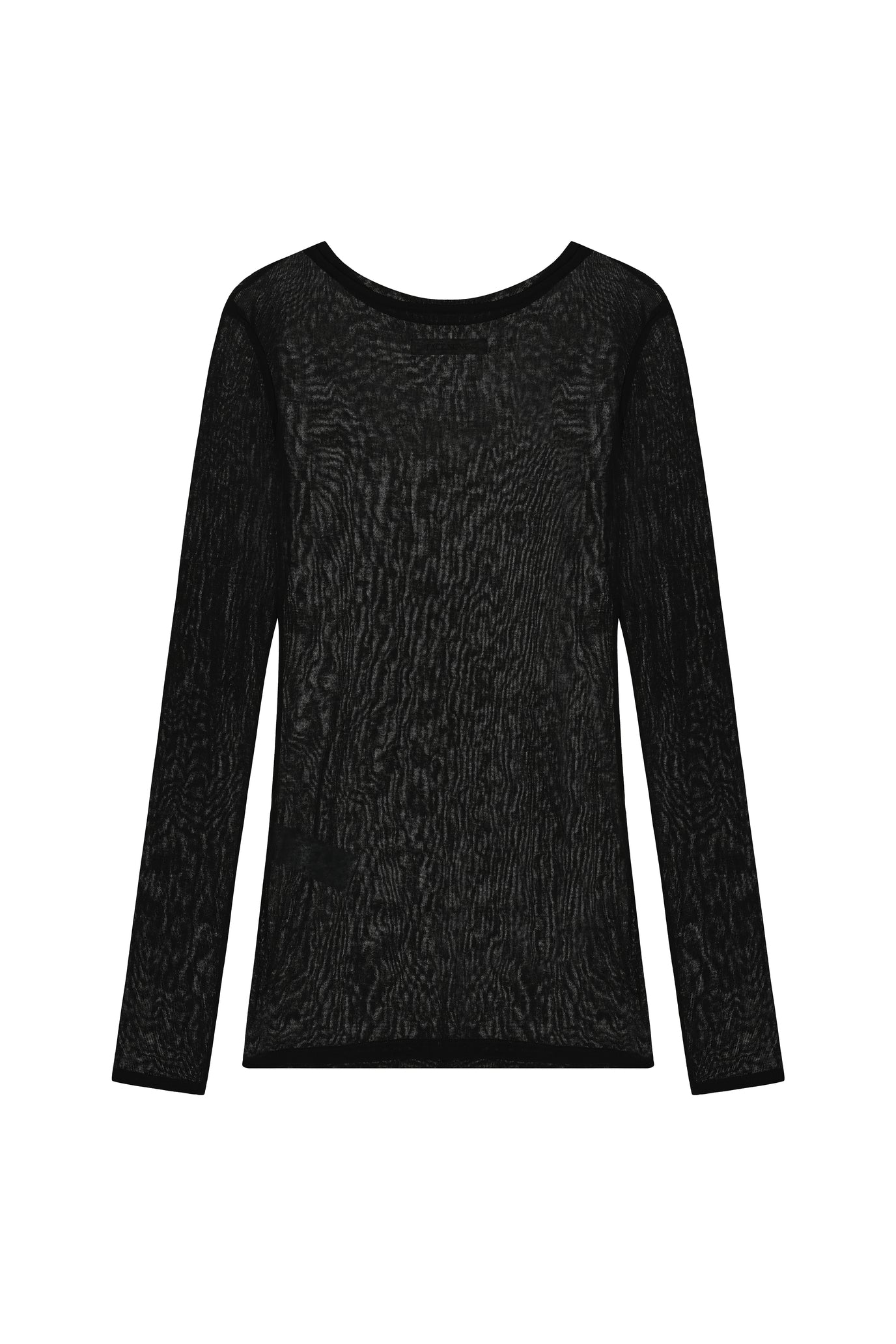 シースルーロングスリーブTシャツ