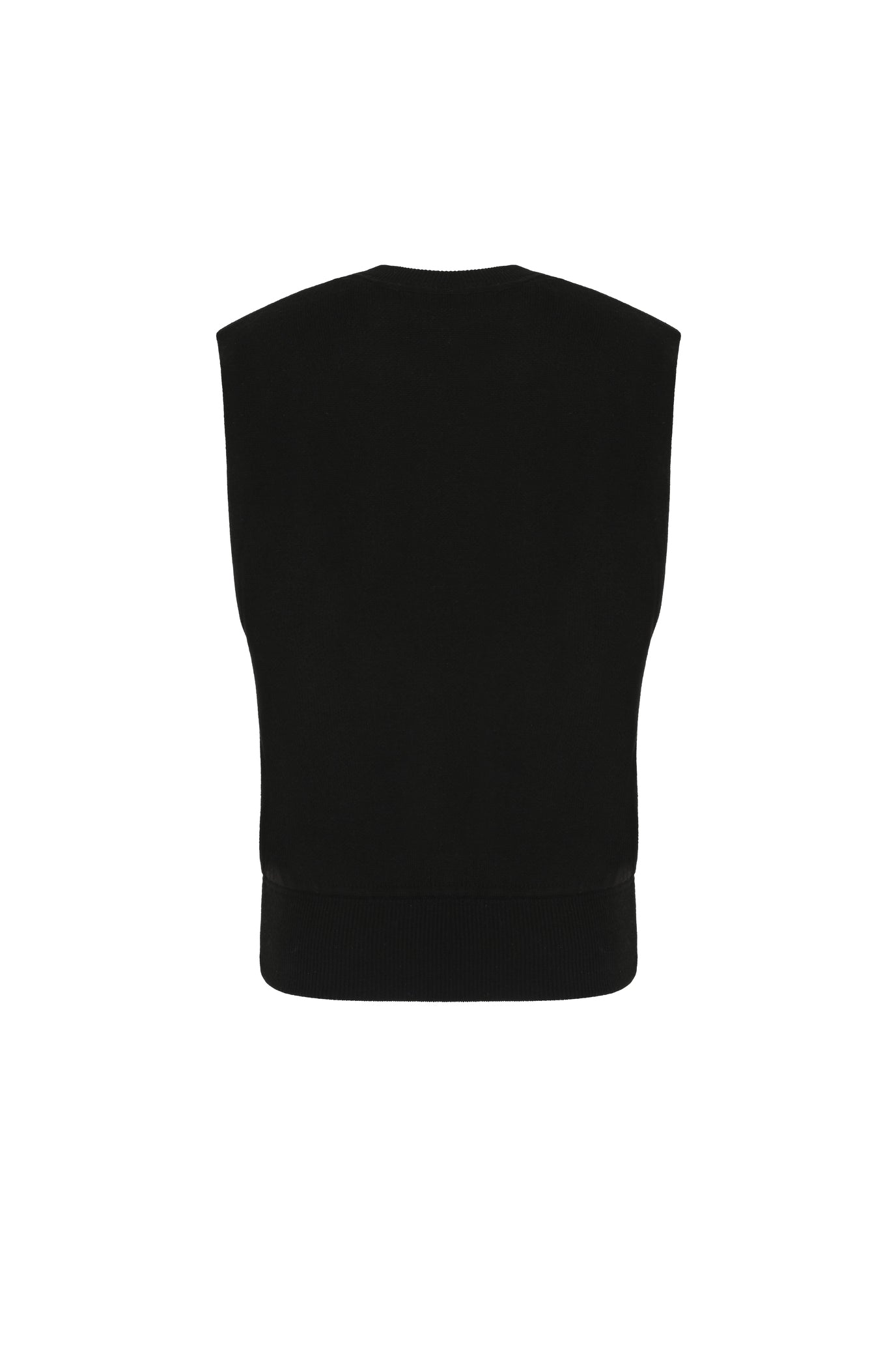 ショルダーパッドニットベスト