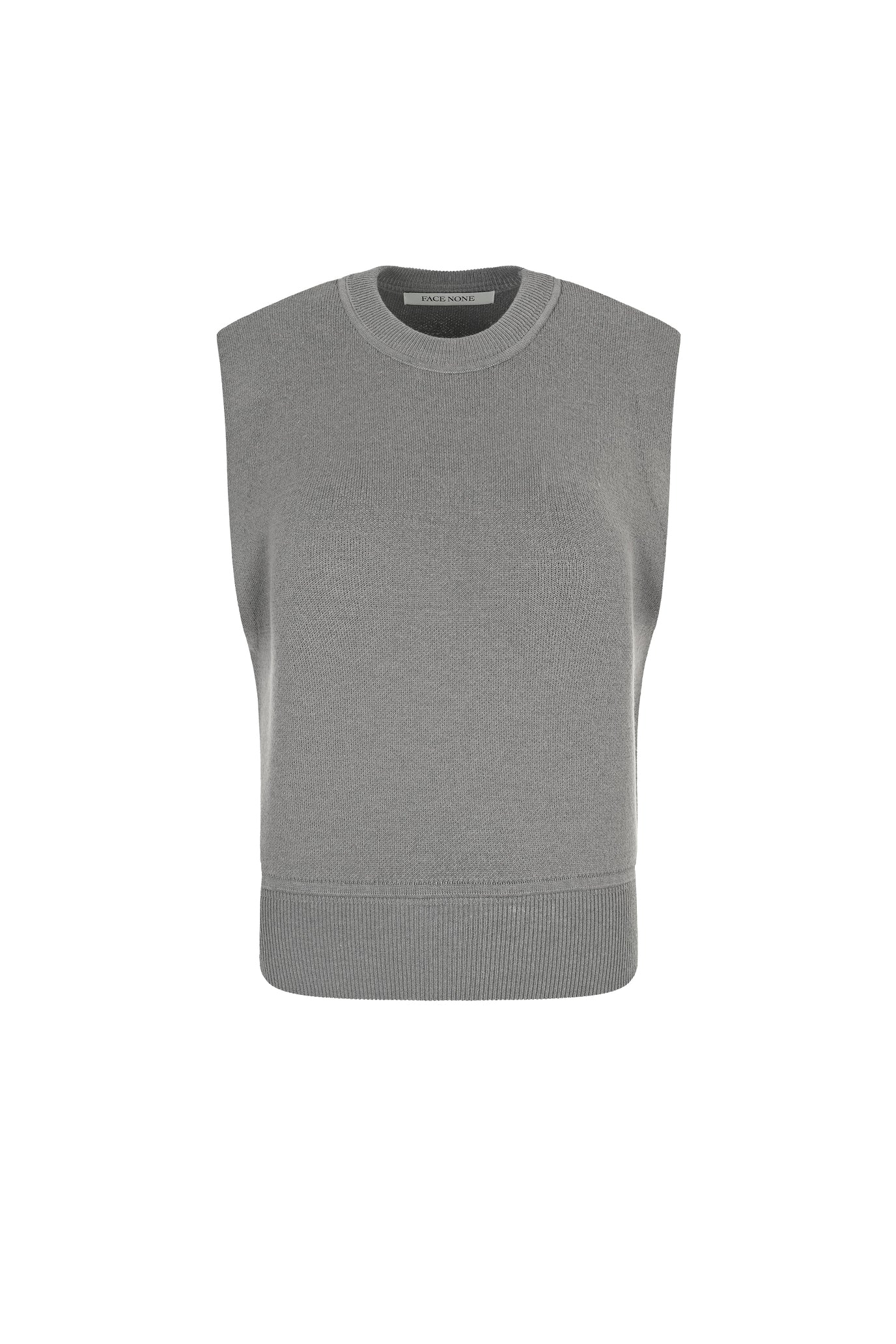 ショルダーパッドニットベスト