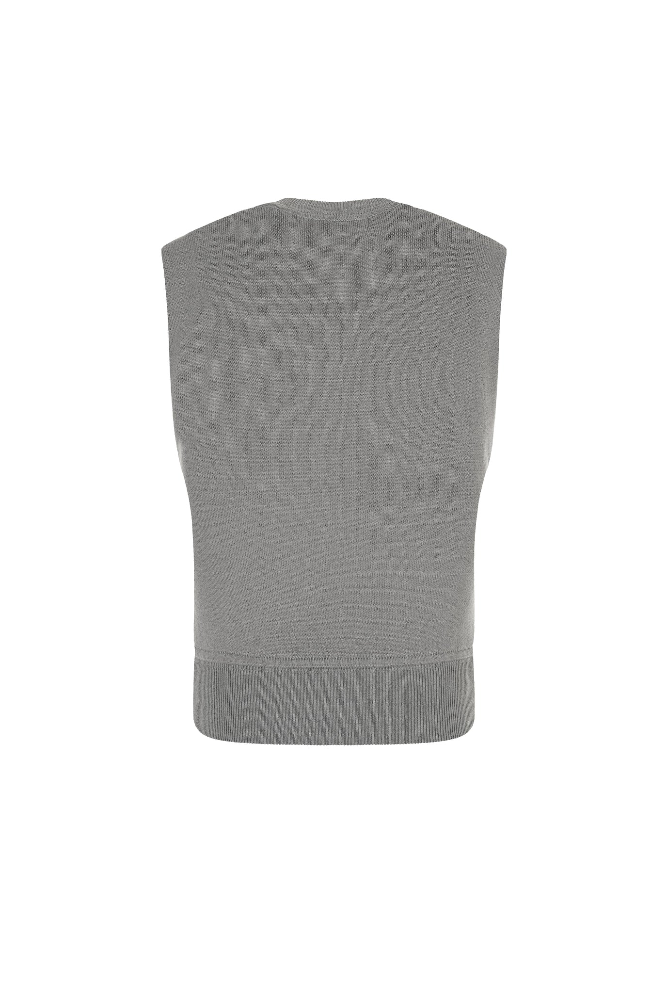 ショルダーパッドニットベスト