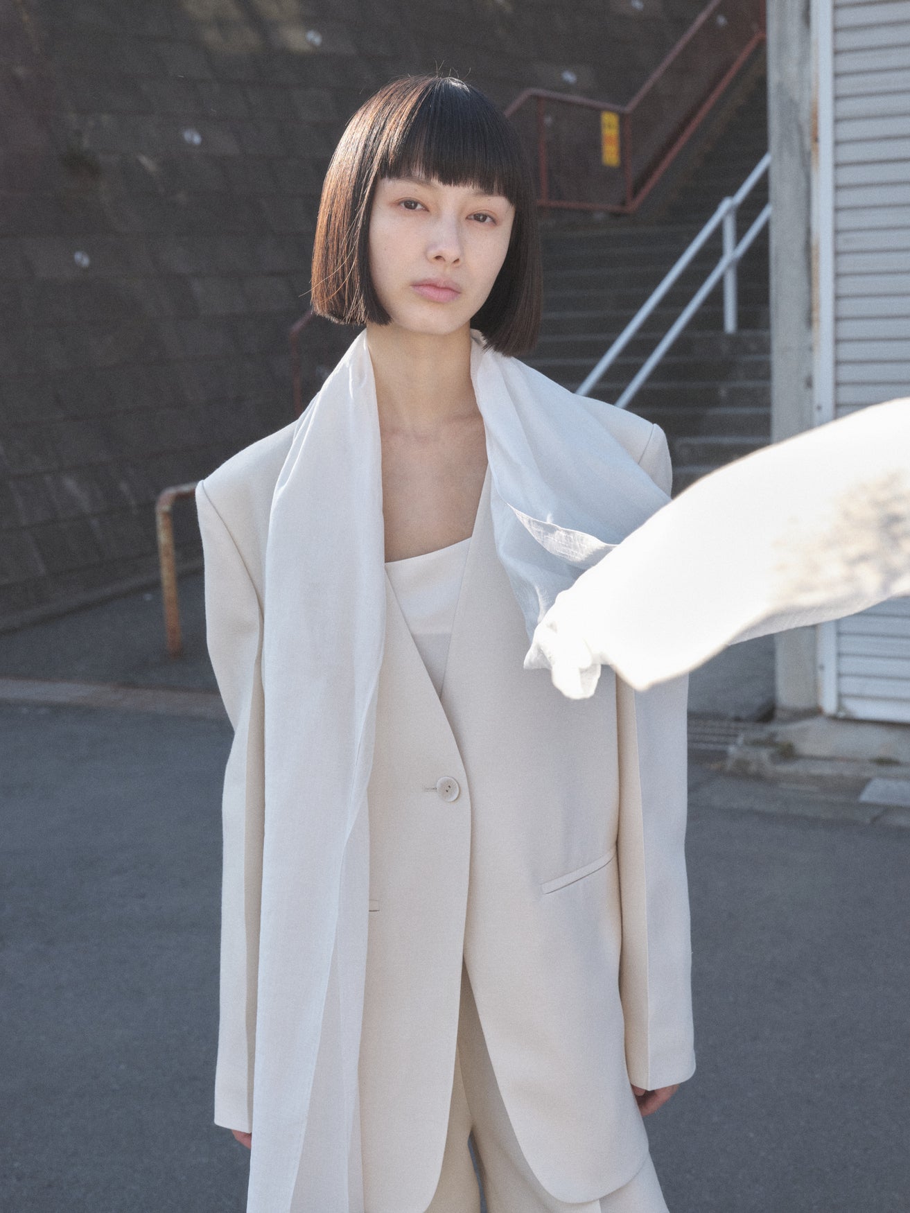 ウールシルクジャケット