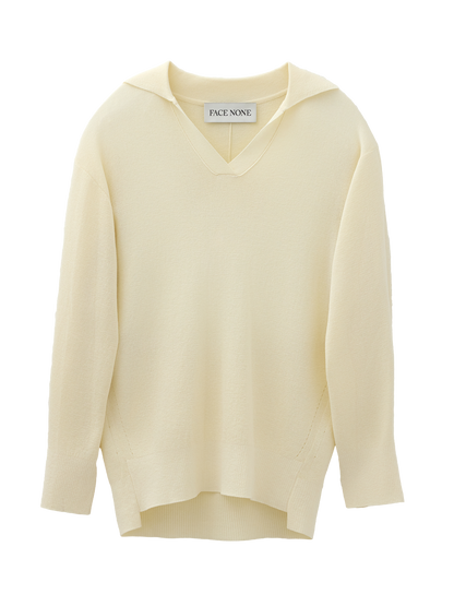 ソフトカラーニット