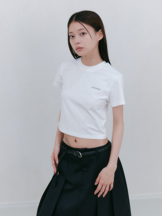 クロップドTシャツ