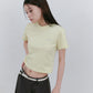 クロップドTシャツ