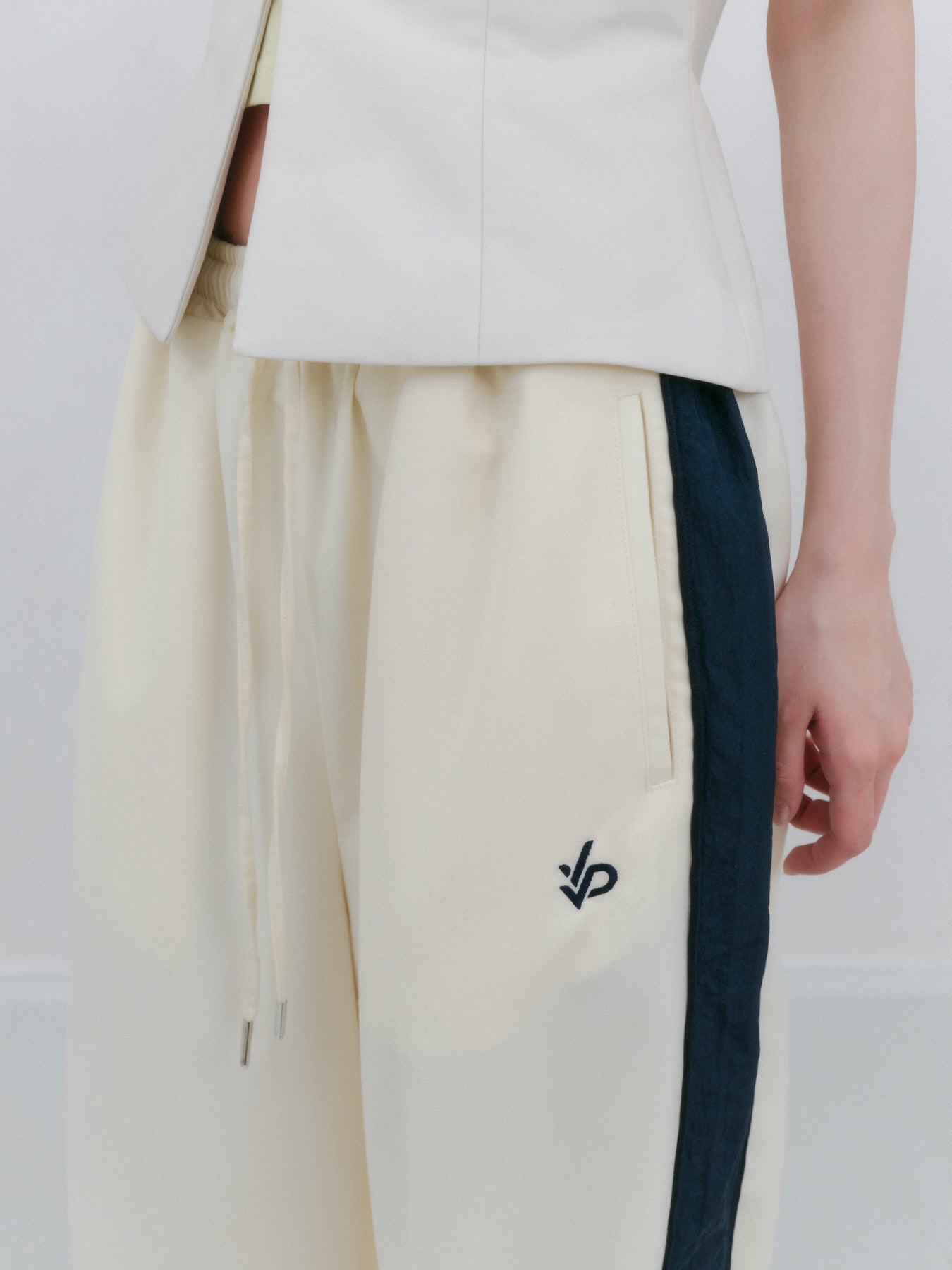 カラーブロックジョガーパンツ