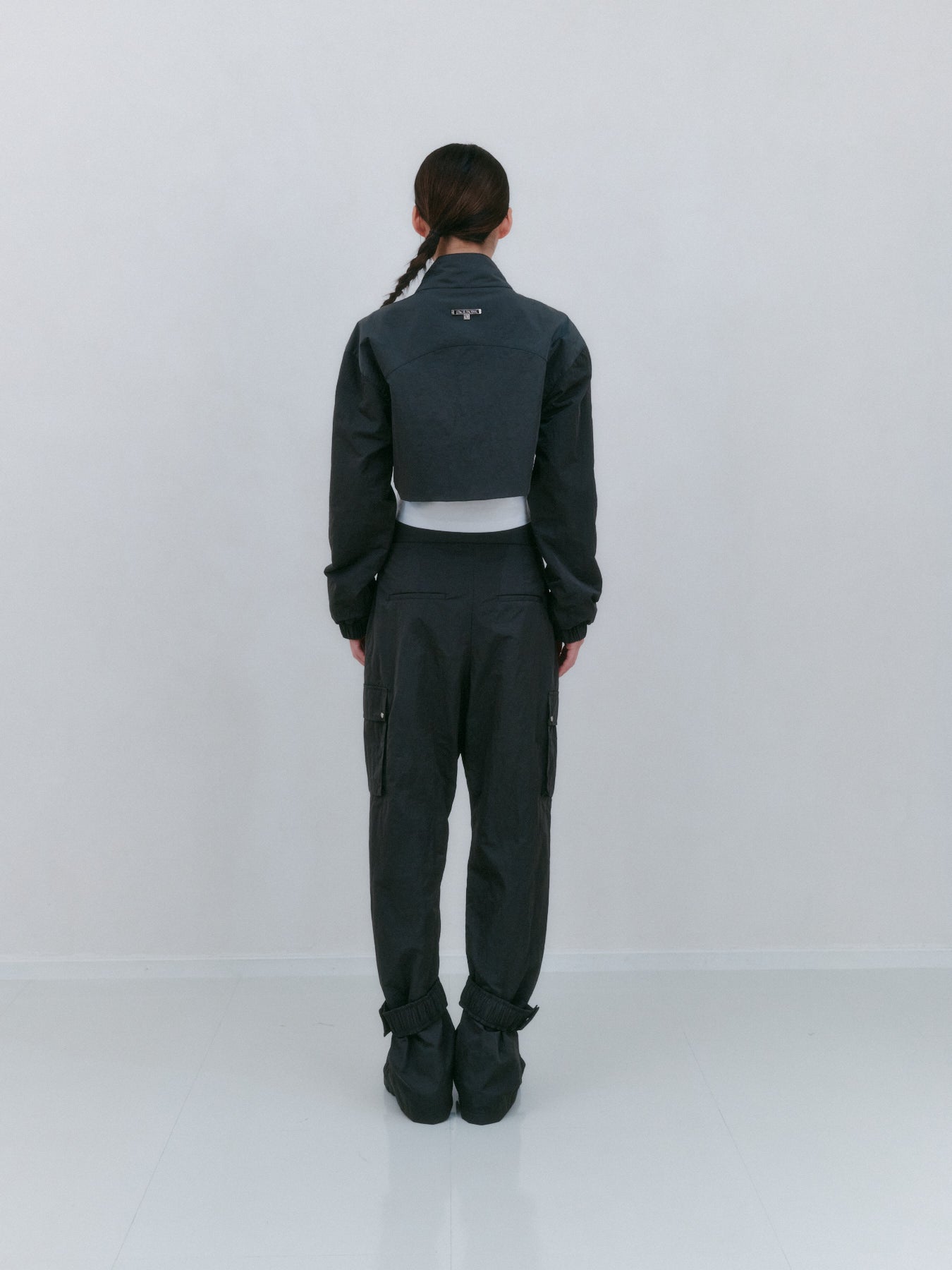 ナイロンボレロジャケット