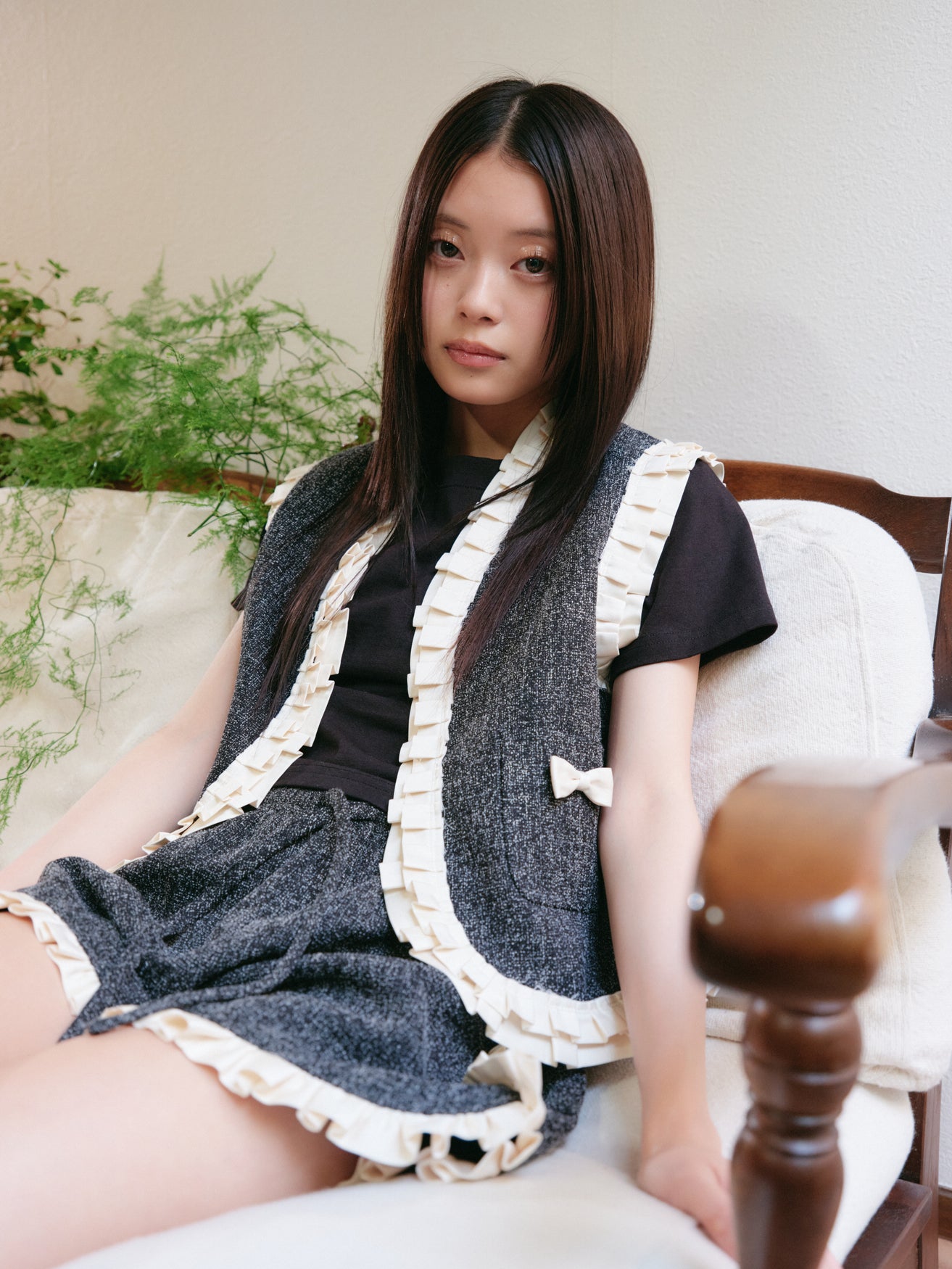 フリルショートパンツ