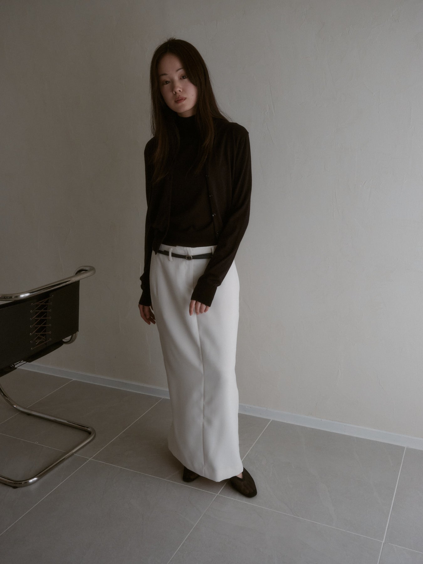 ローライズペンシルスカート