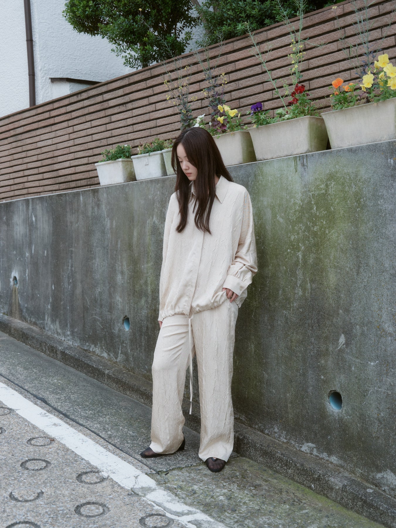 リンクルパンツ