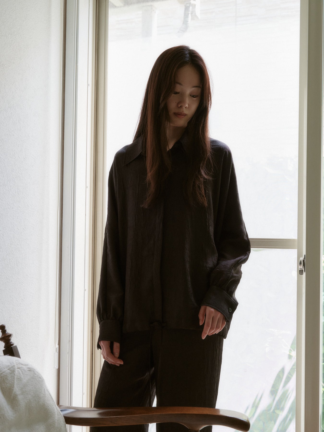 リンクルブラウス