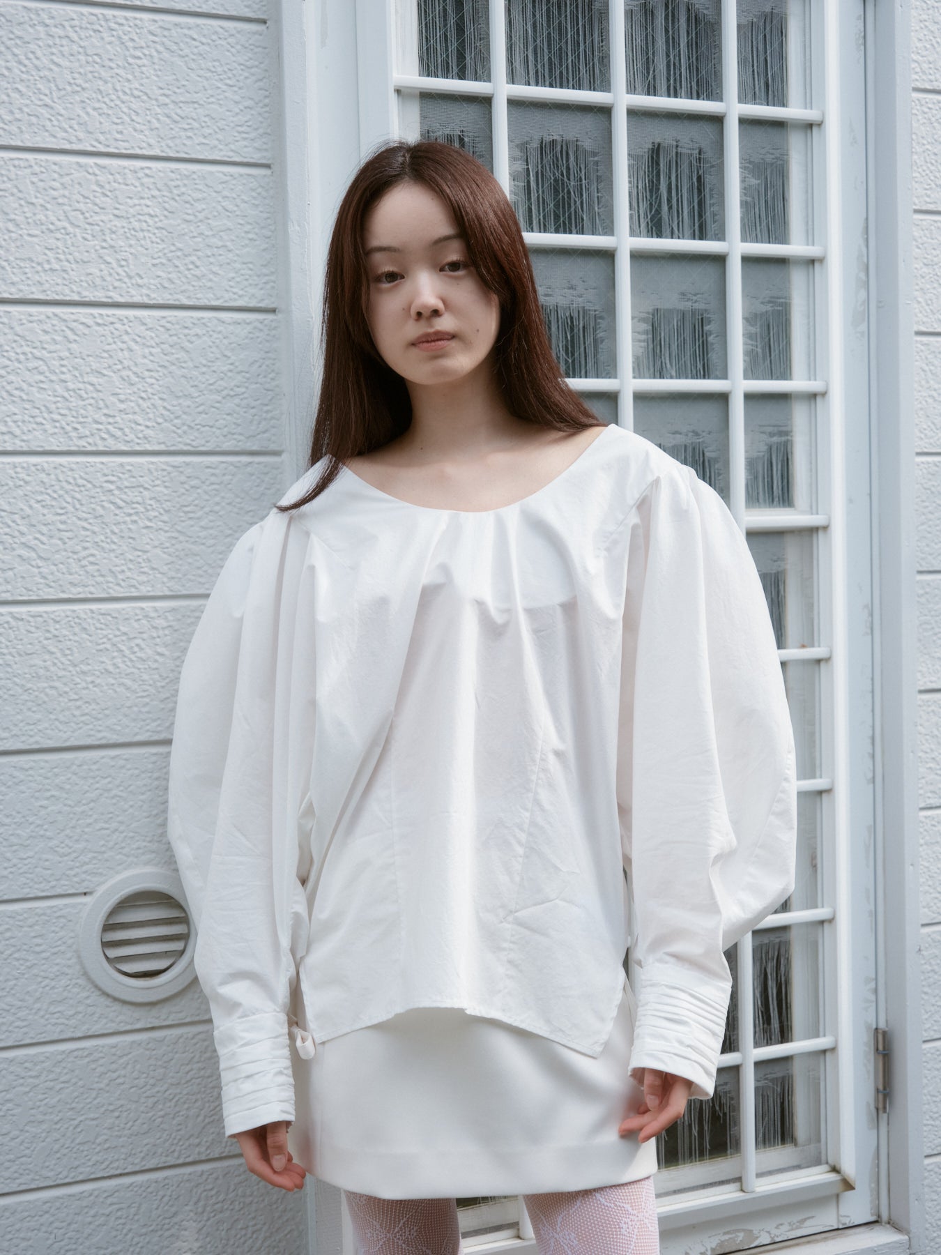 ボリュームパフブラウス
