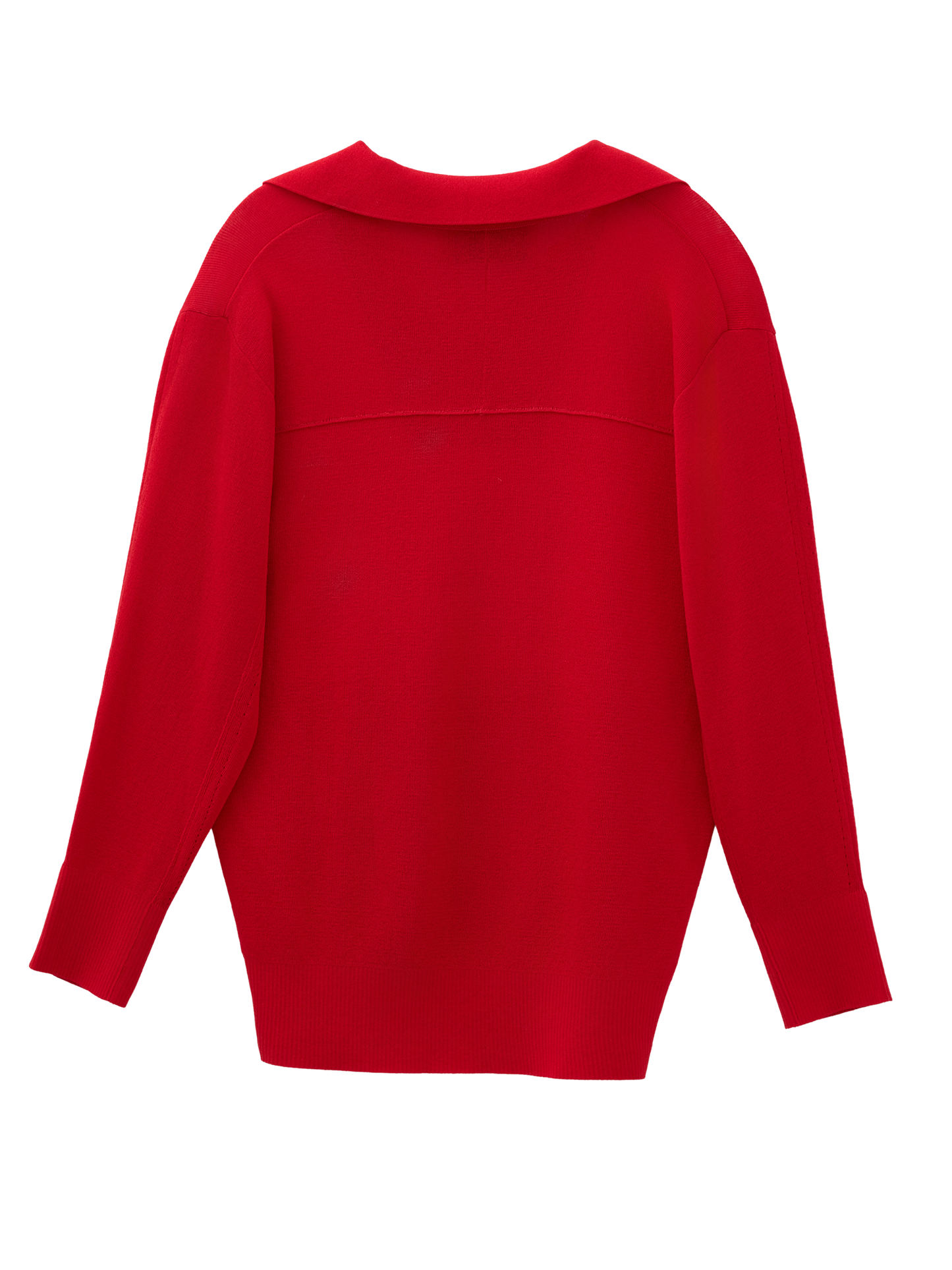 ソフトカラーニット