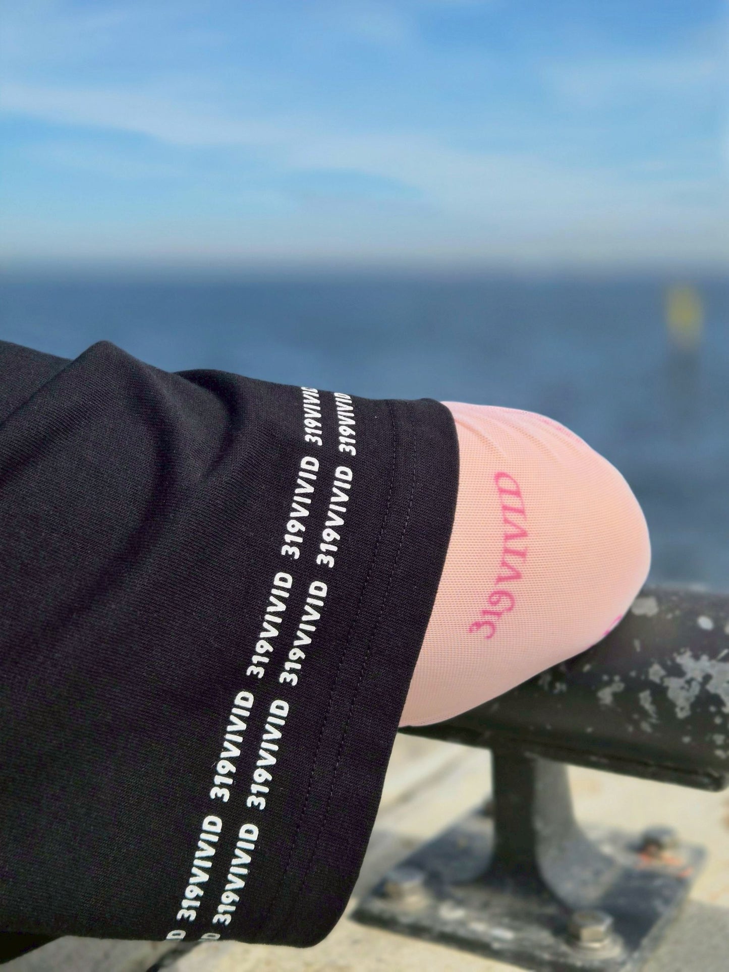 プリントメッシュトップ