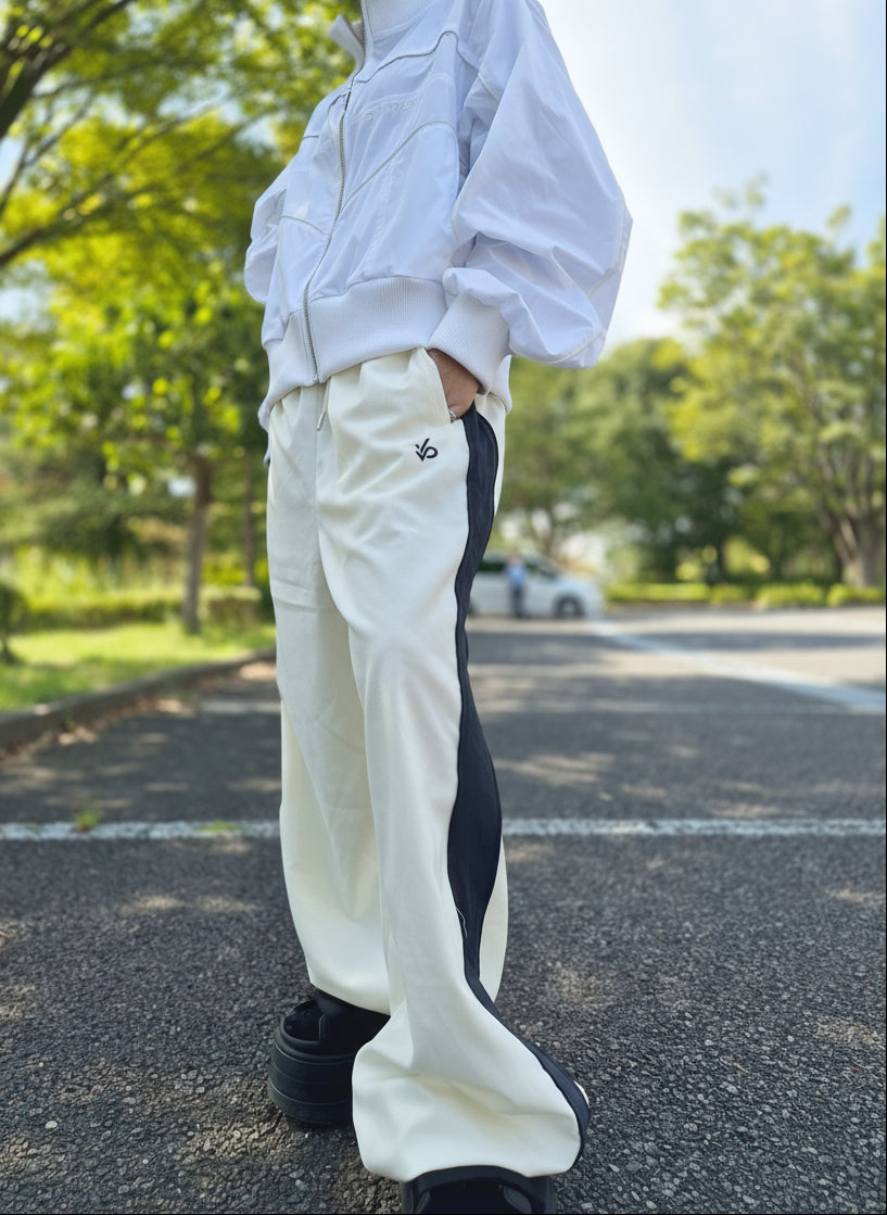 カラーブロックジョガーパンツ – 319VIVID